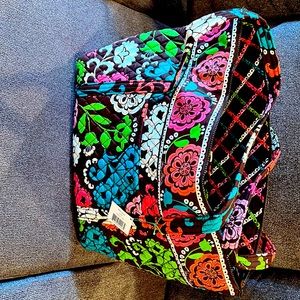 Vera Bradley Miller Bag in the Lola pattern.